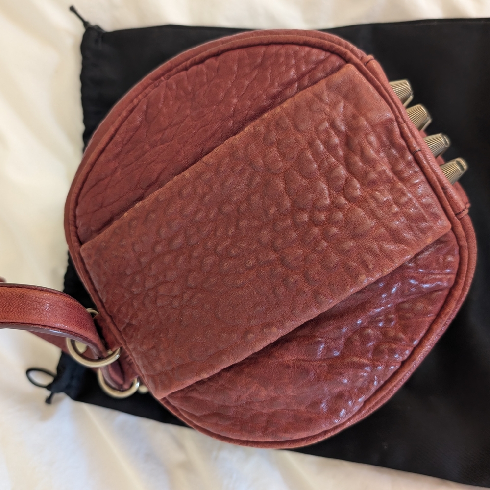 Alexander Wang Angela Pochette Burgundy - Picture 4 of 11